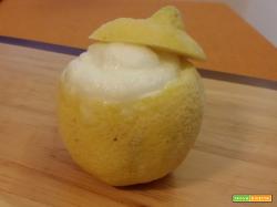 Sorbetto al limone (ricetta senza gelatiera)
