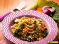 Un piatto green: gli spaghetti vegetariani