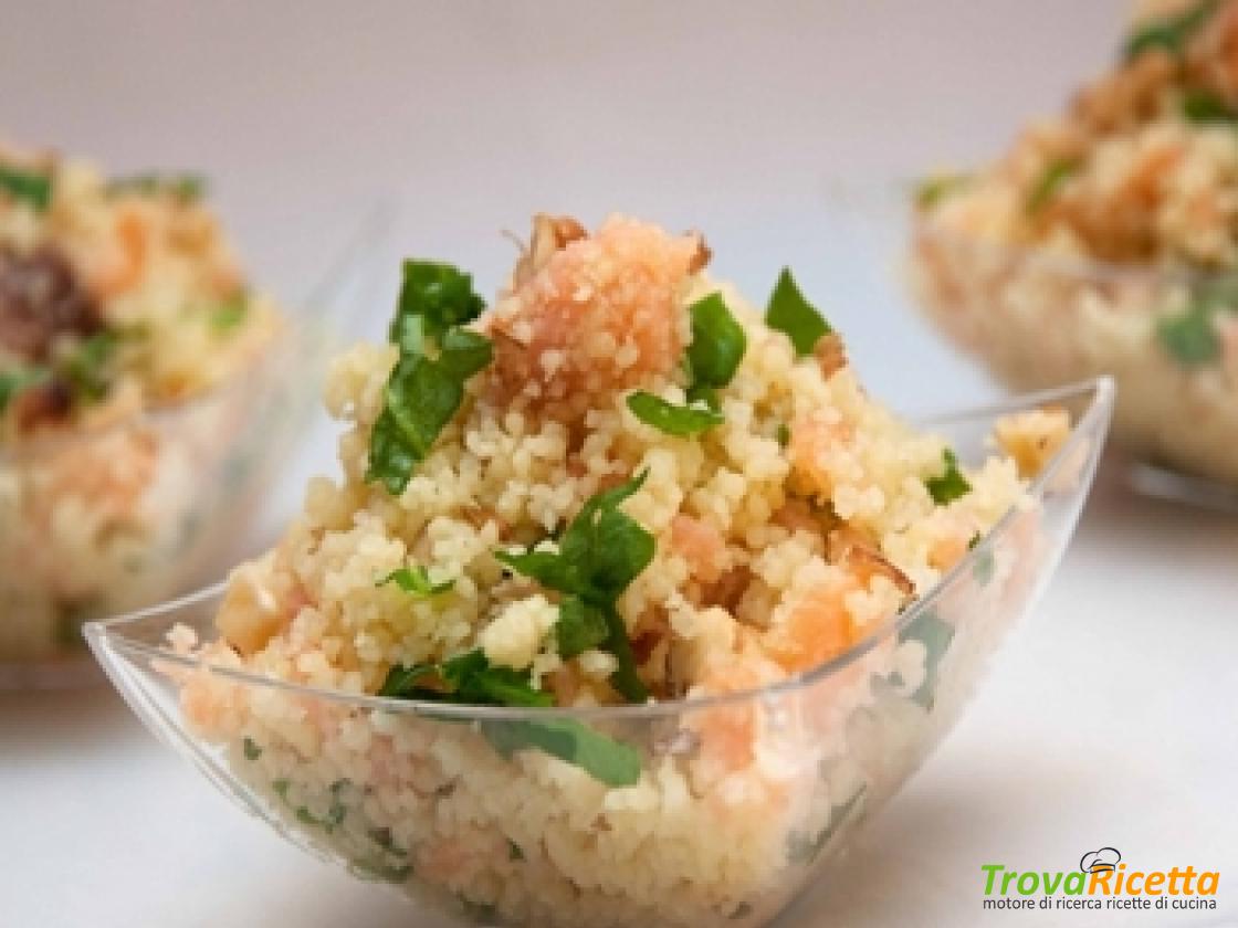 Planeat - Cous cous con salmone affumicato e verdure