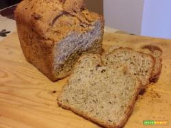 Pane al farro e grano saraceno nella macchina del pane con preparato “Spadoni”