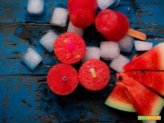 Ghiaccioli di anguria : I dessert più buoni dell’estate