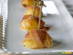 BOCCONCINI DI PATATE PANCETTA E SCAMORZA