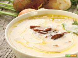 VELLUTATA DI PORCINI E PATATE