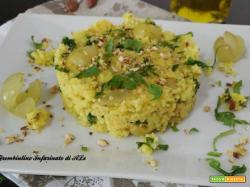 Cous cous all’uva e granella di nocciole