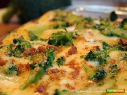 Lasagne con broccoli e amaretti