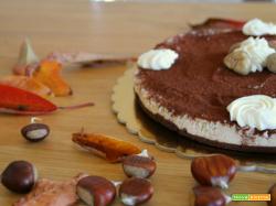 Cheese cake alle castagne