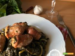 Broccoletti e salsicce