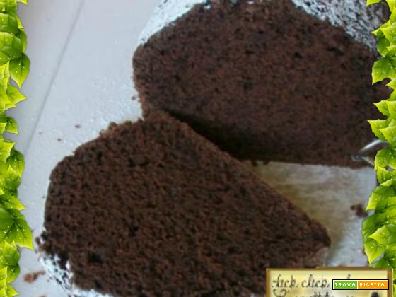 Plumcake  Super Light al Cacao senza Latte Uova e Burro