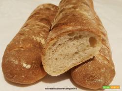 Filoni di pane con lievito madre