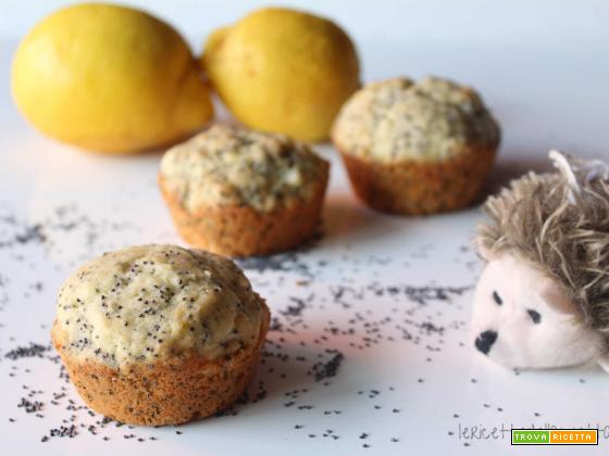 Muffin al limone e semi di papavero: BREXIT non ti temiamo!