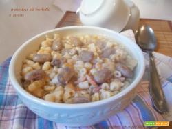 Minestra di borlotti e zucca