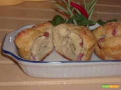 MUFFIN CON PATATE E PANCETTA