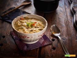 zuppa di lenticchie al curry e cocco