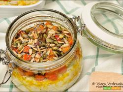 Porridge di miglio e zucca Hokkaido gluten free