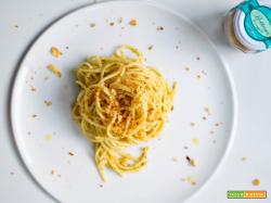 Spaghetti con bottarga di muggine