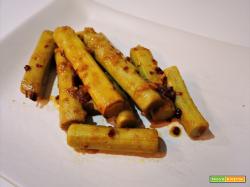 Gambi di carciofi con aglio e limone