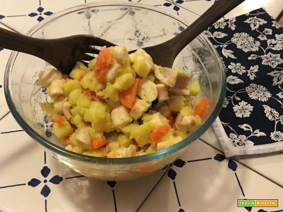 Polpo patate e carote: leggero, sano e saporito