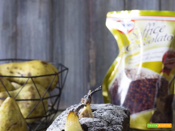 Plumcake al cioccolato e pere