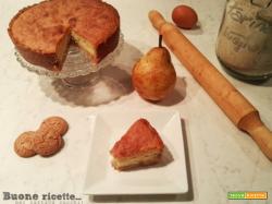 Torta pere e crema frangipane
