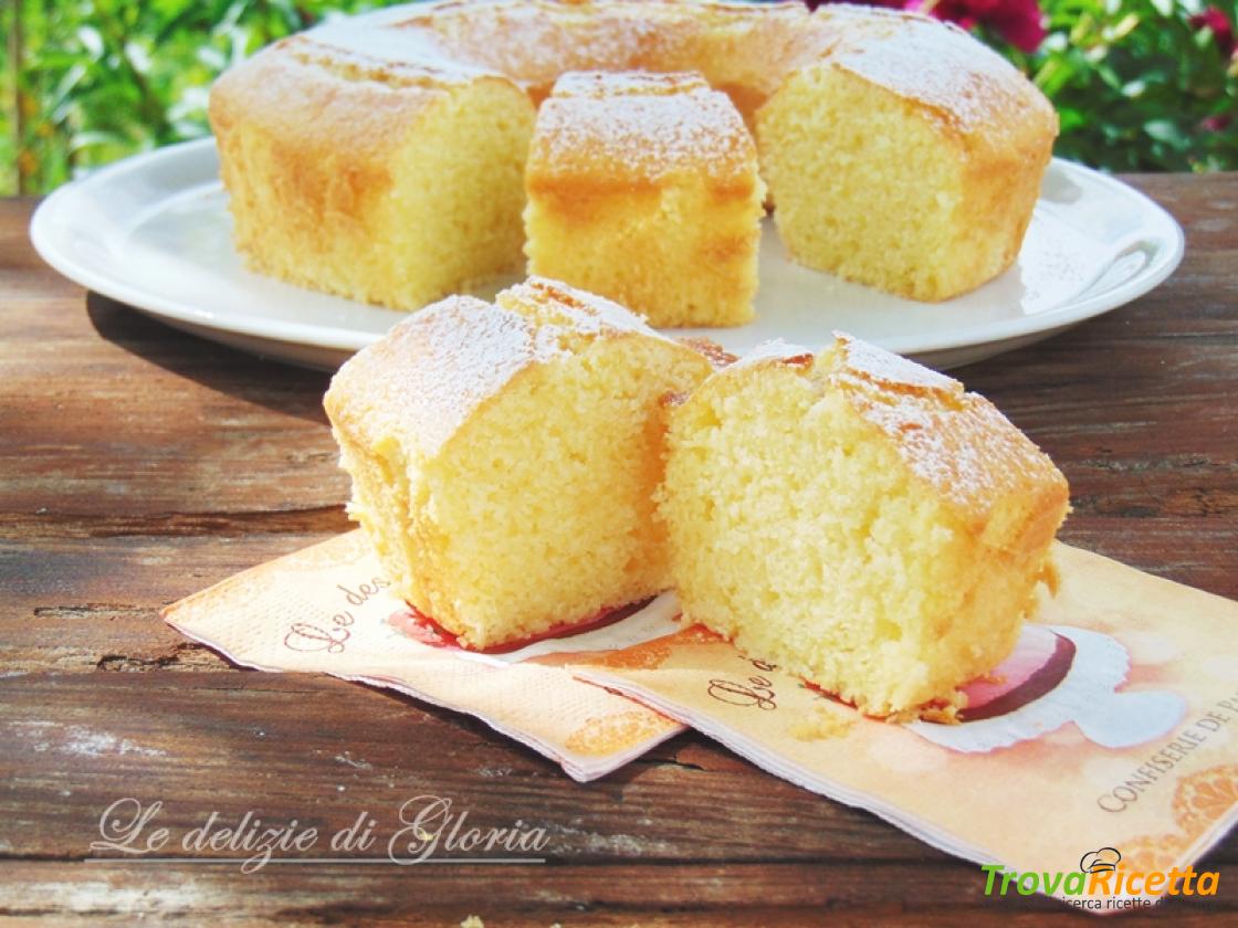 Ciambella Con Yogurt Greco Ricetta Trovaricetta Com