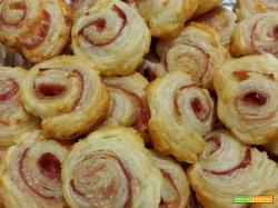 Girelle salate al prosciutto cotto | Ricetta