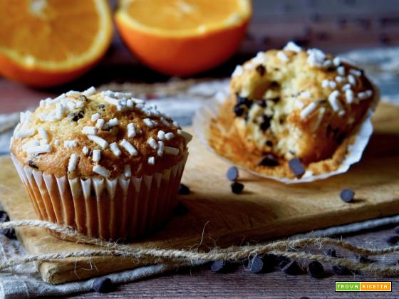 Muffin al Cioccolato e Arance