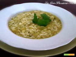 Riso con patate e prezzemolo