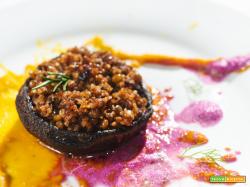 portobello ripieno al forno