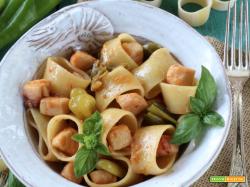 Calamarata con Friggitelli e Pesce Spada