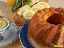 Ciambellone limone e zenzero