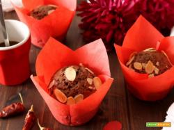 Muffins al cacao e peperoncino: il dessert perfetto per San Valentino