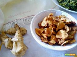 Chips di topinambur