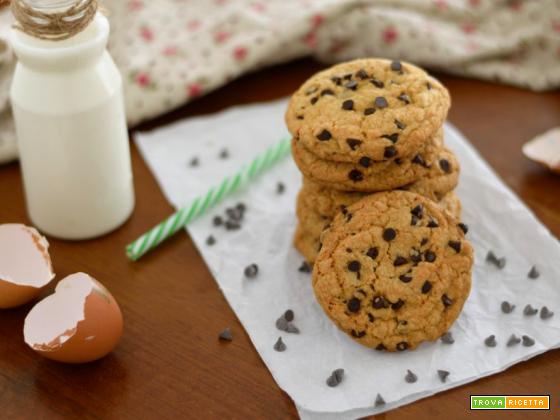 Cookies americani – biscotti con gocce di cioccolato