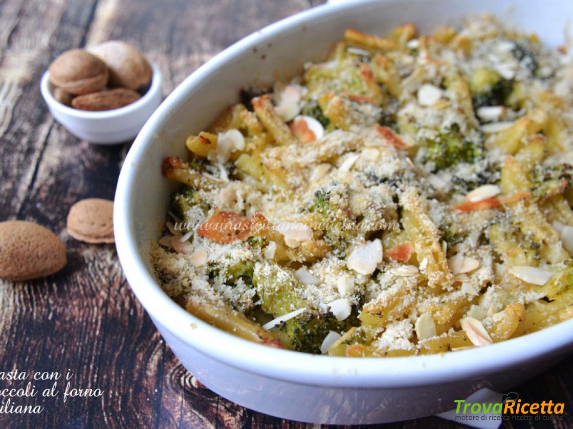 Pasta Con I Broccoli Al Forno Siciliana Ricetta Trovaricetta Com