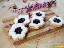 Biscotti al latte condensato e marmellata