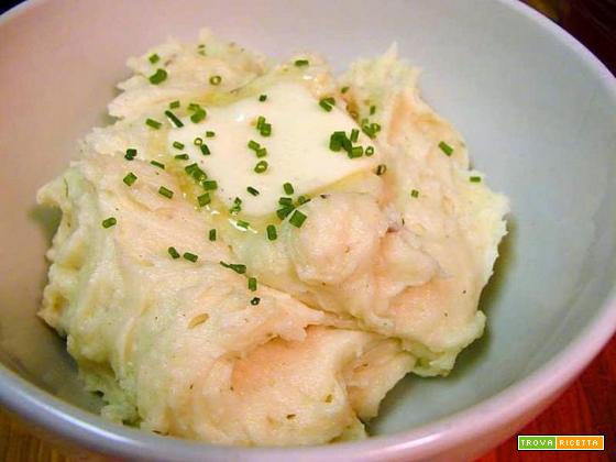 Purè di patate | Ricetta senza burro