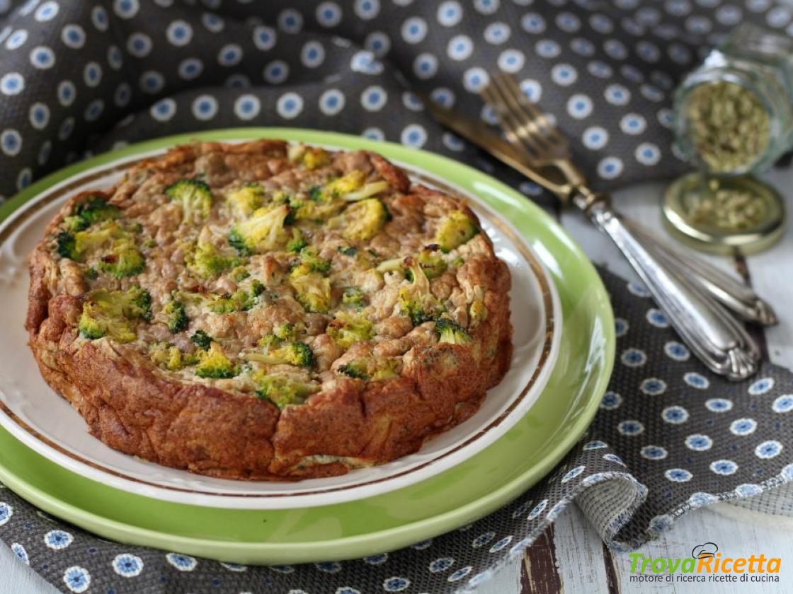 Frittata Leggera Di Albumi Broccoli E Origano Ricetta Trovaricetta Com