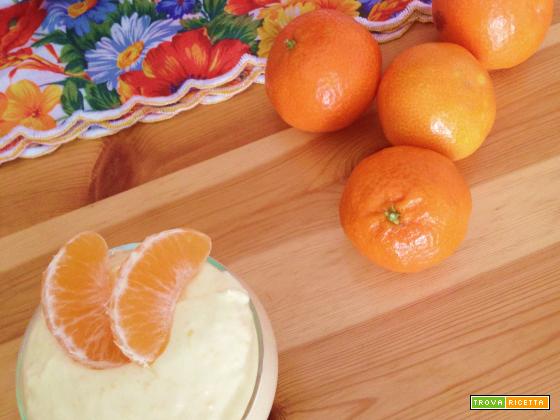 Mousse alcolica alle clementine