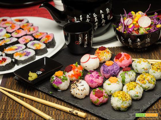 Sushi day-Temari sushi (sushi balls) a modo mio