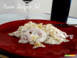 Farfalle panna e prosciutto
