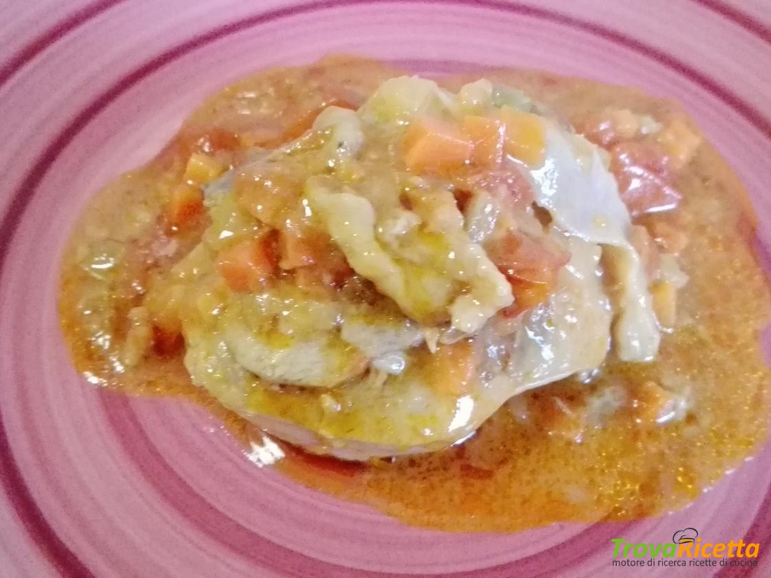 Ossobuco Di Tacchino Al Pomodoro Ricetta Trovaricetta Com