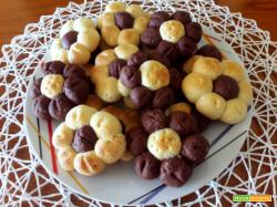 Bouquet di biscotti bicolore