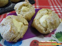 Bignè di San Giuseppe integrali light al forno