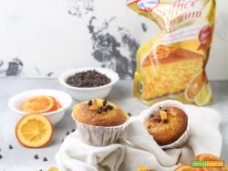 LE SOFFICI DI CAMEO: muffin con arancia disidratata e gocce di cioccolato