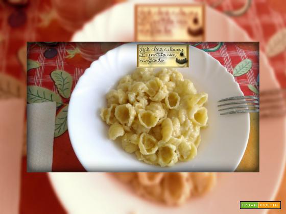 Gnocchetti Sardi con crema di patate e formaggio Finger Food…