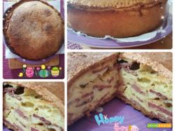 Torta Rustica ” Chiena” Napoletana di Pasqua