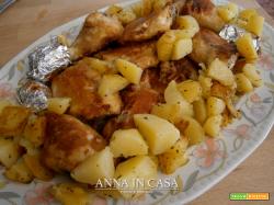 Pollo croccante al forno