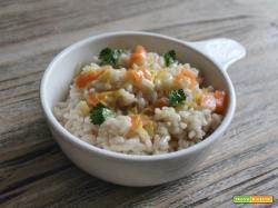Risotto salmone e limone