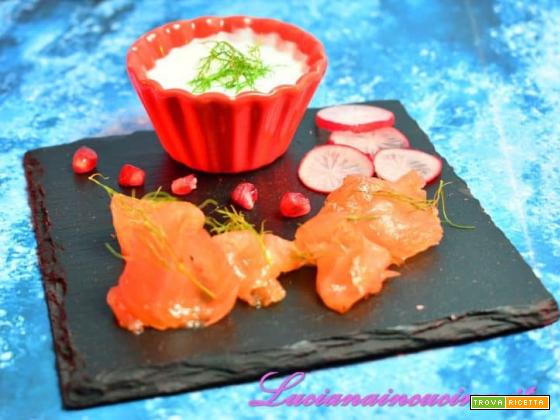 Gravlax di salmone marinato alla svedese