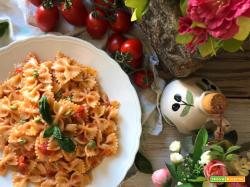 Farfalle dal sapore estivo